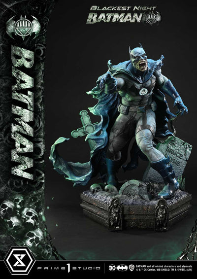 Blackest Night - Batman (Bonus) 1/4 Scale Statue