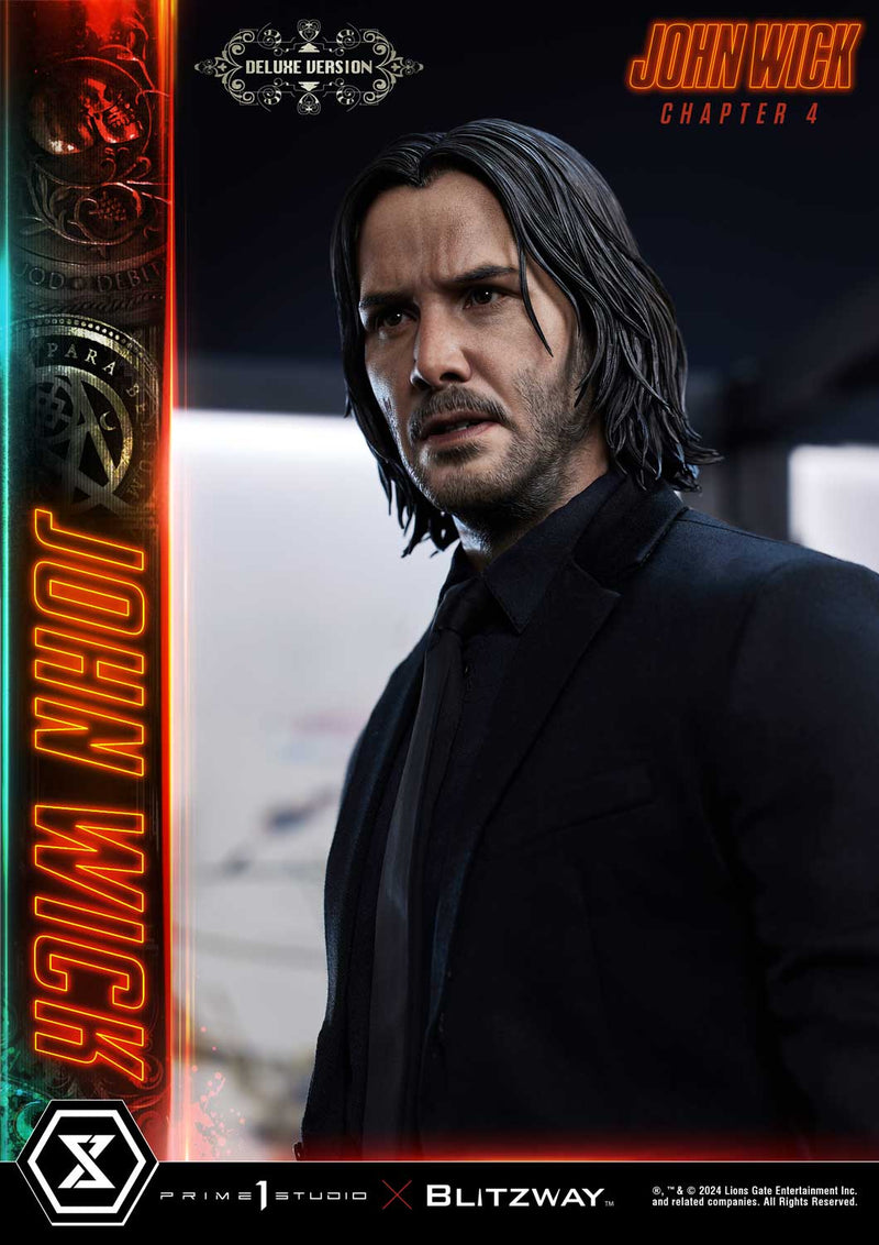 John Wick: Chapter 4 - John Wick (Deluxe Bonus) 1/4 Scale Statue - Spec ...