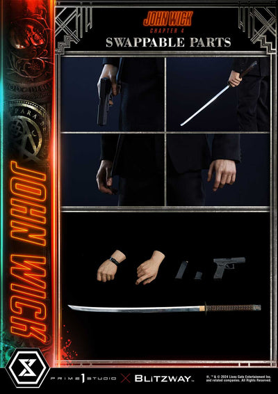 John Wick: Chapter 4 - John Wick (Deluxe) 1/4 Scale Statue