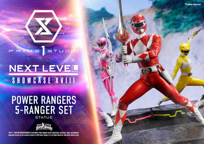 Mighty Morphin Power Rangers 1/4 Scale Statue Set