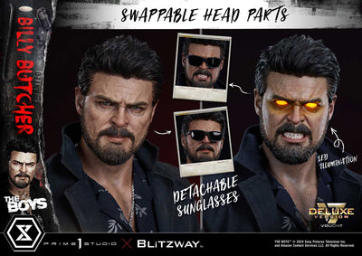 The Boys - William "Billy" Butcher (Deluxe Version) 1/4 Scale Statue