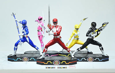 Mighty Morphin Power Rangers - 1/4 Scale Statue Set