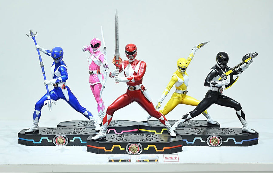 Mighty Morphin Power Rangers - 1/4 Scale Statue Set