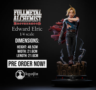 Edward Elric 1/4 Scale Statue