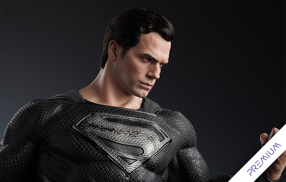 Mattel Justice League Superman (Black Suit) Action Figure