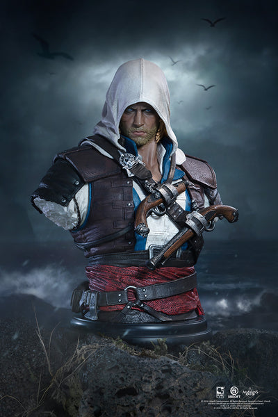 Assassin's Creed: Black Flag Resynced - Animus Edward Kenway 1/4 Scale Bust