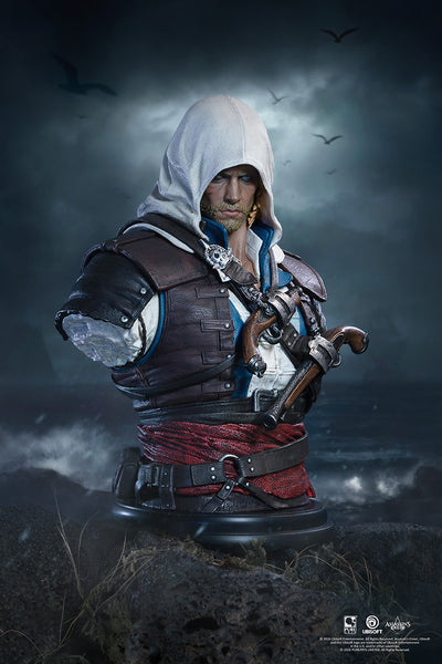 Assassin's Creed: Black Flag Resynced - Animus Edward Kenway 1/4 Scale Bust