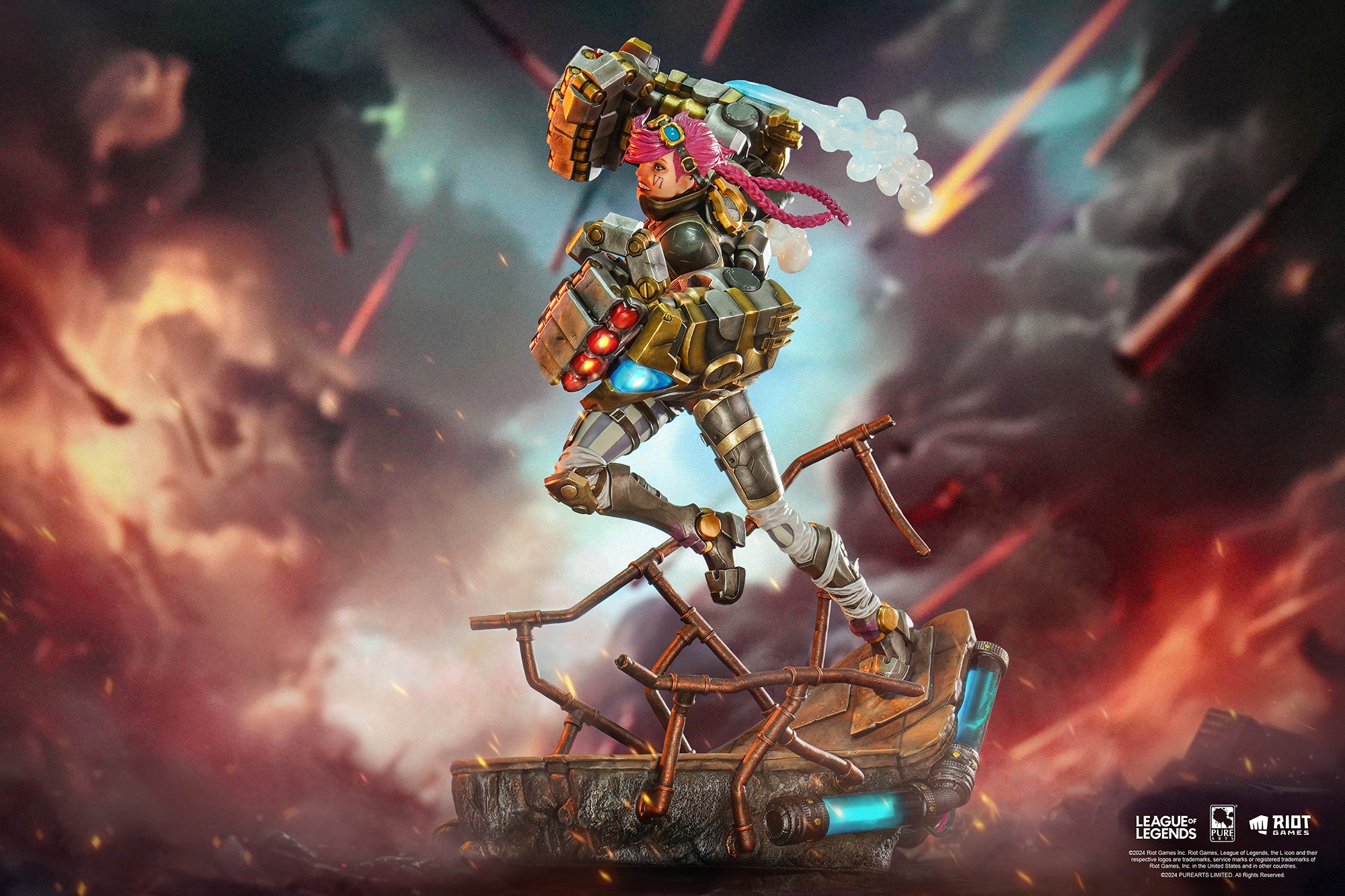 League Of Legends Vi Konseptkunst League Of Legends – Vi 1/6 Scale