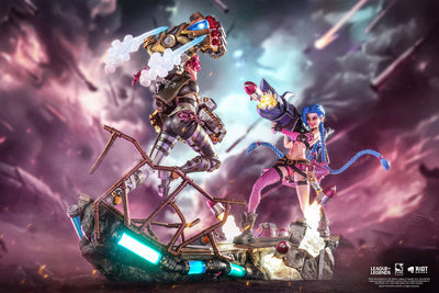 League of Legends – Jinx and Vi 1/6 Scale Statue Bundle