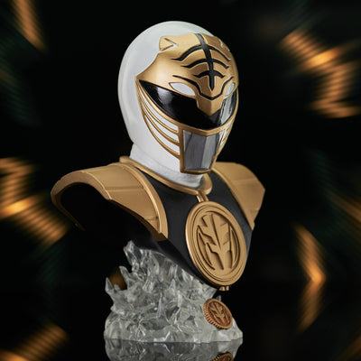 Mighty Morphin Power Rangers - White Ranger Legends in 3-Dimensions 1/2 Scale Bust