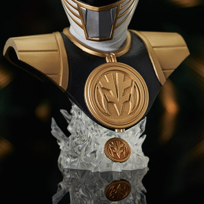 Mighty Morphin Power Rangers - White Ranger Legends in 3-Dimensions 1/2 Scale Bust