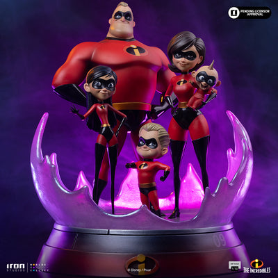The Incredibles Diorama Art Scale 1/10