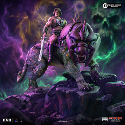 Masters of the Universe (2026) - He-Man and Battle Cat Deluxe Art Scale 1/10