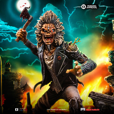 Iron Maiden - Eddie (50th Anniversary) Art Scale 1/10
