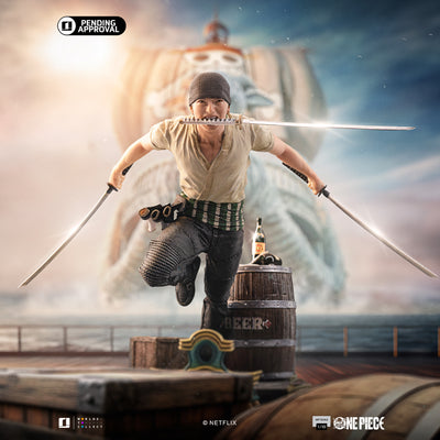 One Piece (Netflix) - Roronoa Zoro Art Scale 1/10