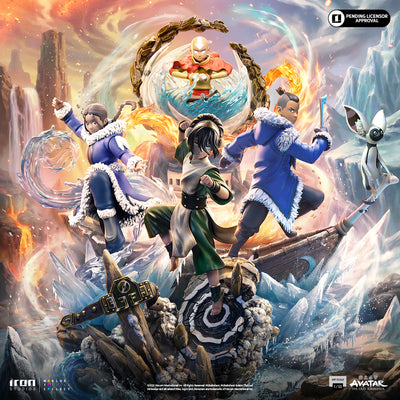 Avatar the Last Airbender - Toph Art Scale 1/10