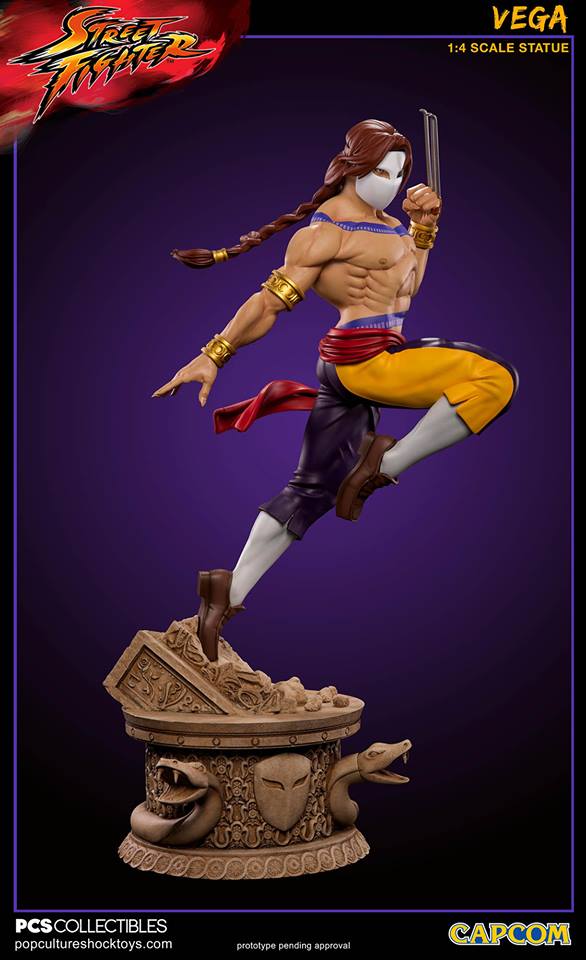 Street Fighter VEGA EXCLUSIVE 1/4 Scale Statue - Spec Fiction Shop