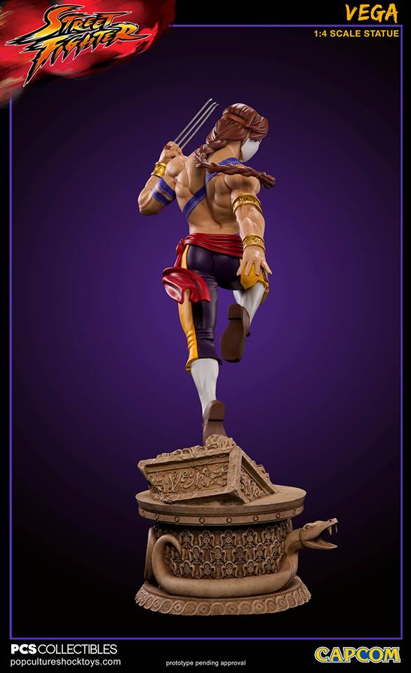 Street Fighter VEGA EXCLUSIVE 1/4 Scale Statue - Spec Fiction Shop