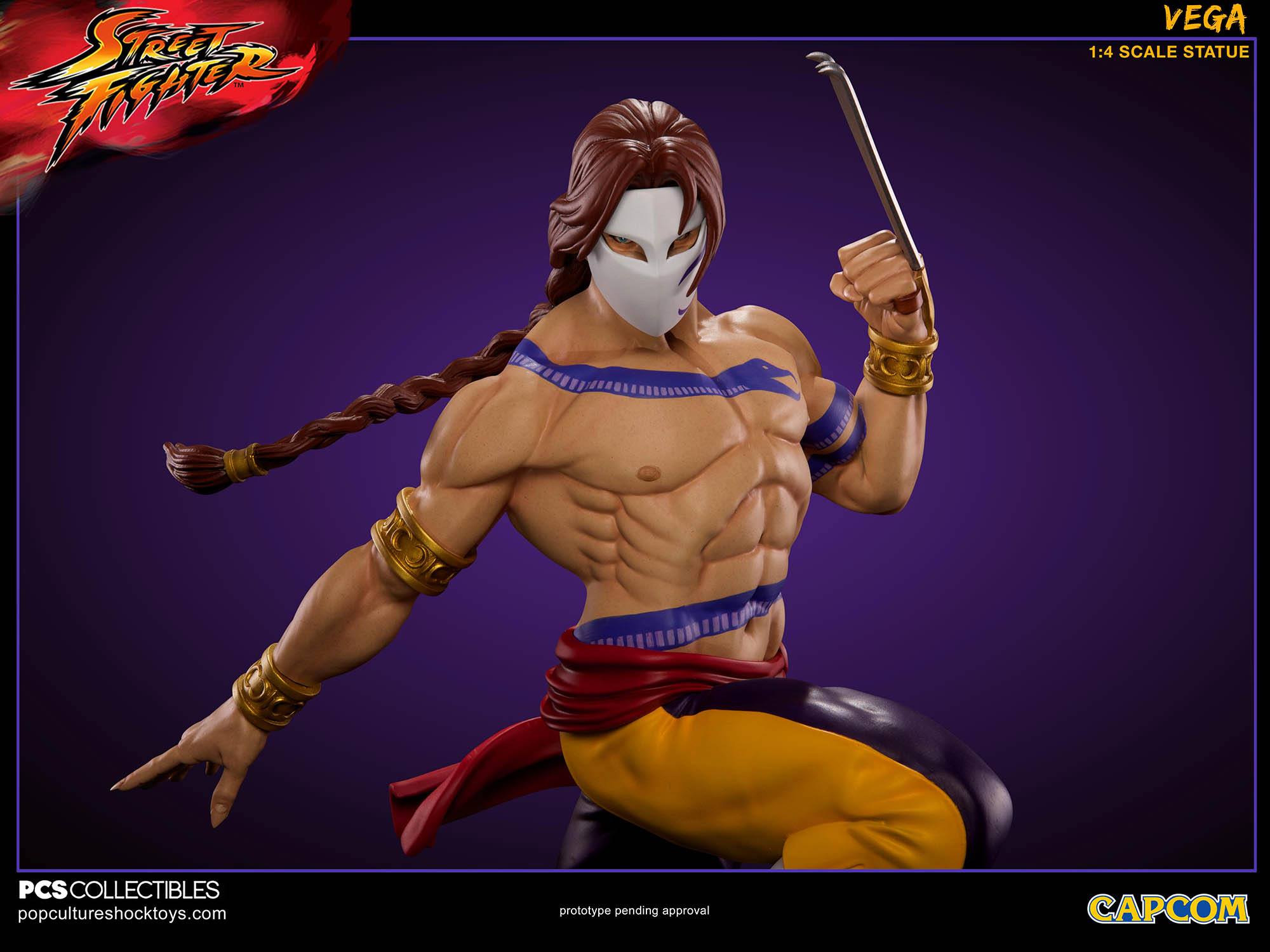 Street Fighter VEGA 1/4 Scale Statue by Pop Culture Shock - Spec