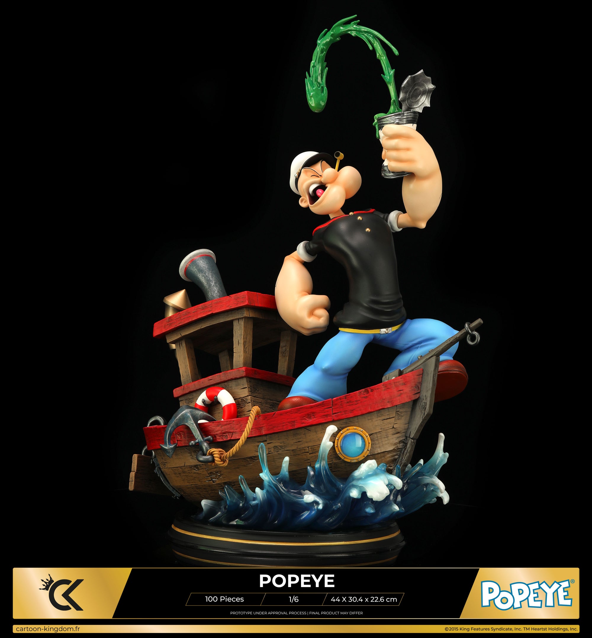 (Olive　Popeye　Statue　Fiction　Boat)　1/6　Spec　Scale　Shop