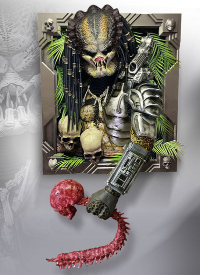 Predator Life-Size Wall Statue