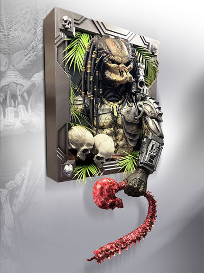 Predator Life-Size Wall Statue