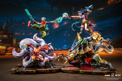 2XKO - Jinx & Warwick 1/10 Scale Statue