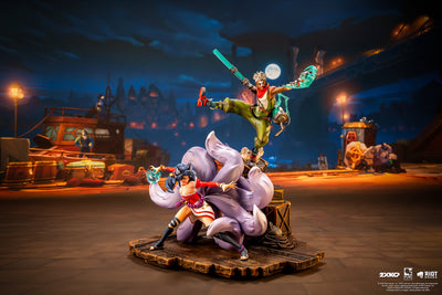 2XKO - Ahri & Ekko 1/10 Scale Statue
