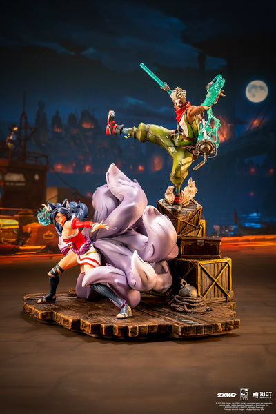 2XKO - Ahri & Ekko 1/10 Scale Statue