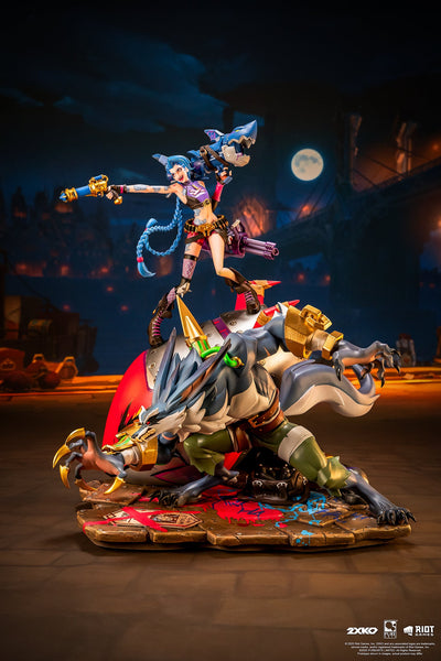 2XKO - Jinx & Warwick 1/10 Scale Statue