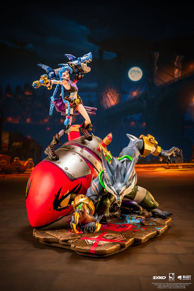2XKO - Jinx & Warwick 1/10 Scale Statue
