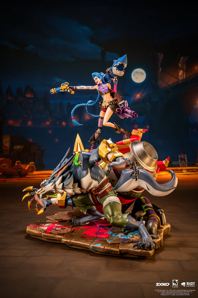 2XKO - Jinx & Warwick 1/10 Scale Statue