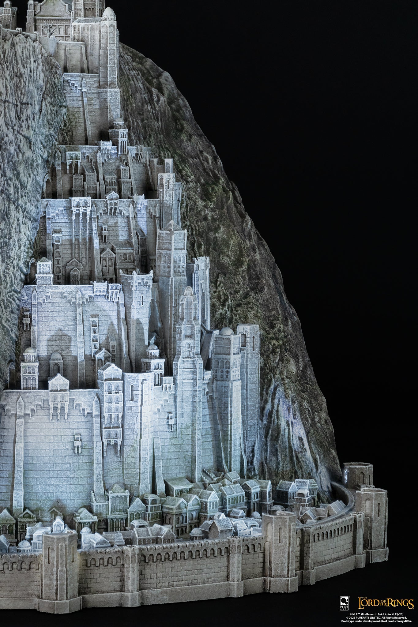 Weta Lord of The Rings MINAS TIRITH Capital of Gondor Environment Resin  Model