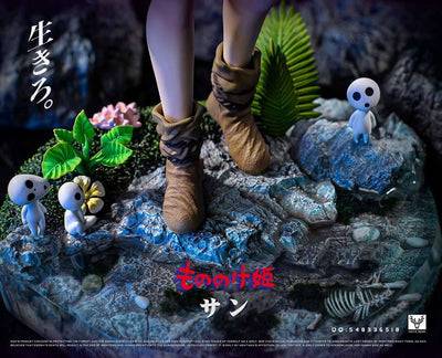 Princess Mononoke - San (Ver. A) 1/6 Scale Statue by White Deer Studio