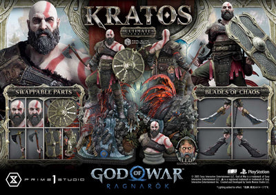 God of War: Ragnarok - Kratos (Ultimate) 1/3 Scale Statue
