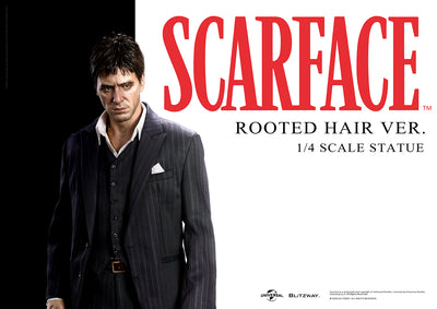 Scarface (Rooted Hair) 1/4 Scale Statue