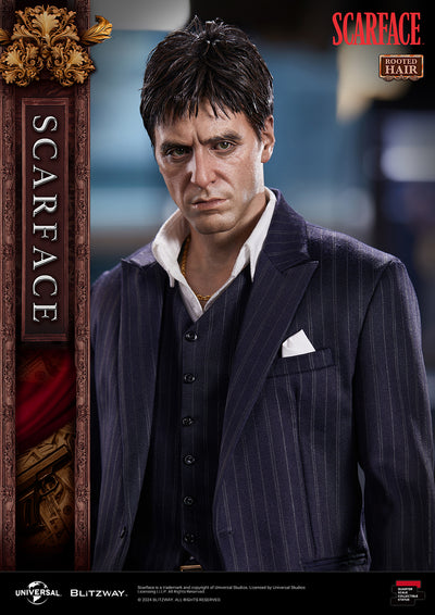 Scarface (Rooted Hair) 1/4 Scale Statue