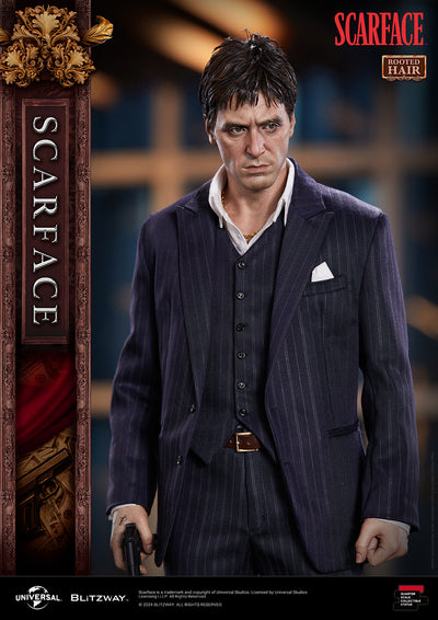 Scarface (Rooted Hair) 1/4 Scale Statue