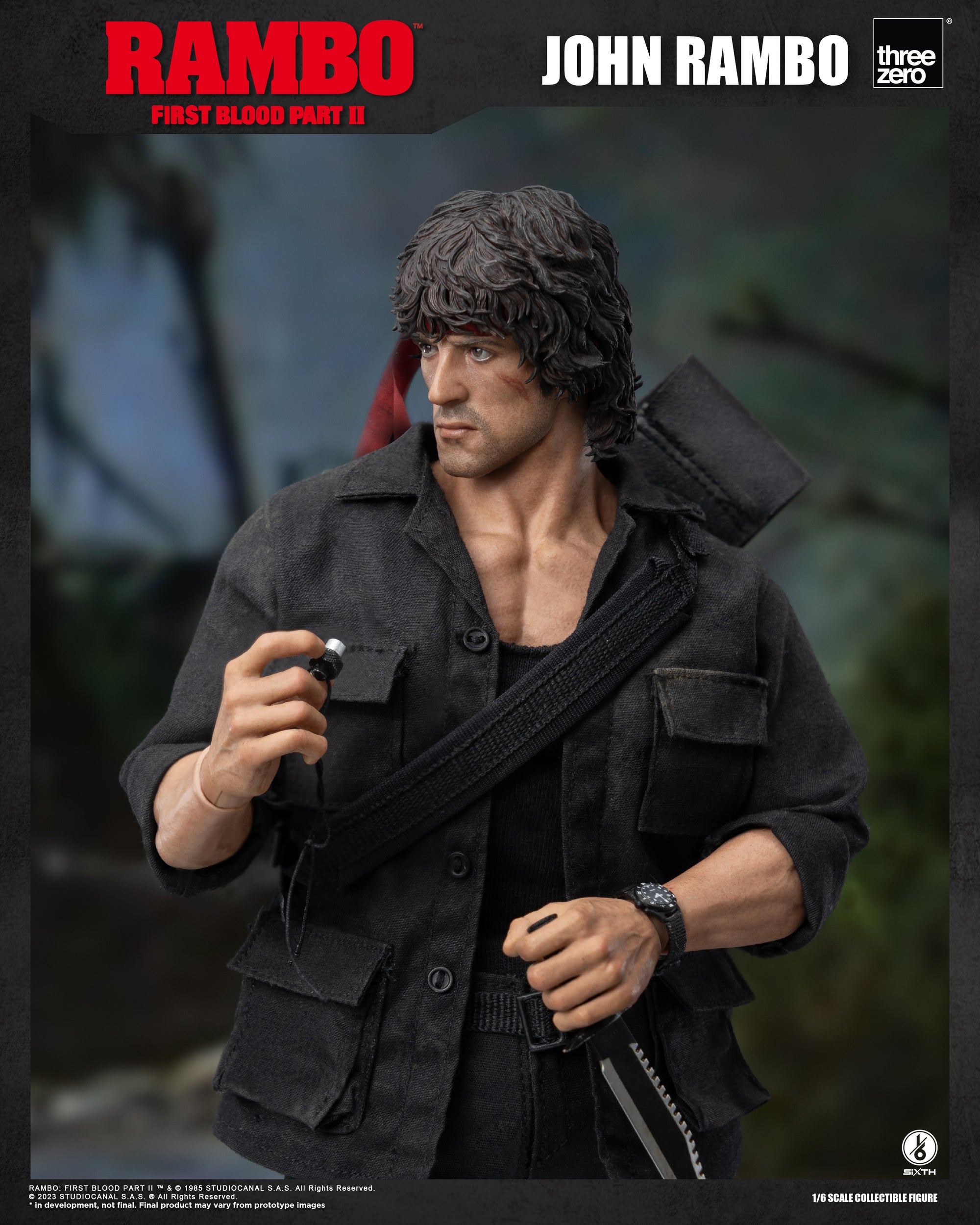Rambo: First Blood II - John Rambo 1/6 Scale Figure