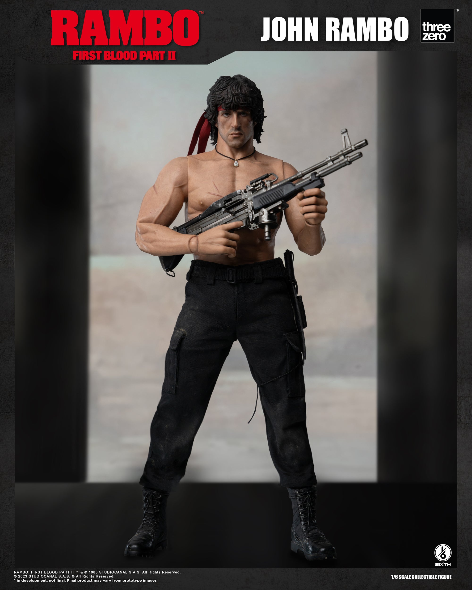 Rambo: First Blood II - John Rambo 1/6 Scale Figure