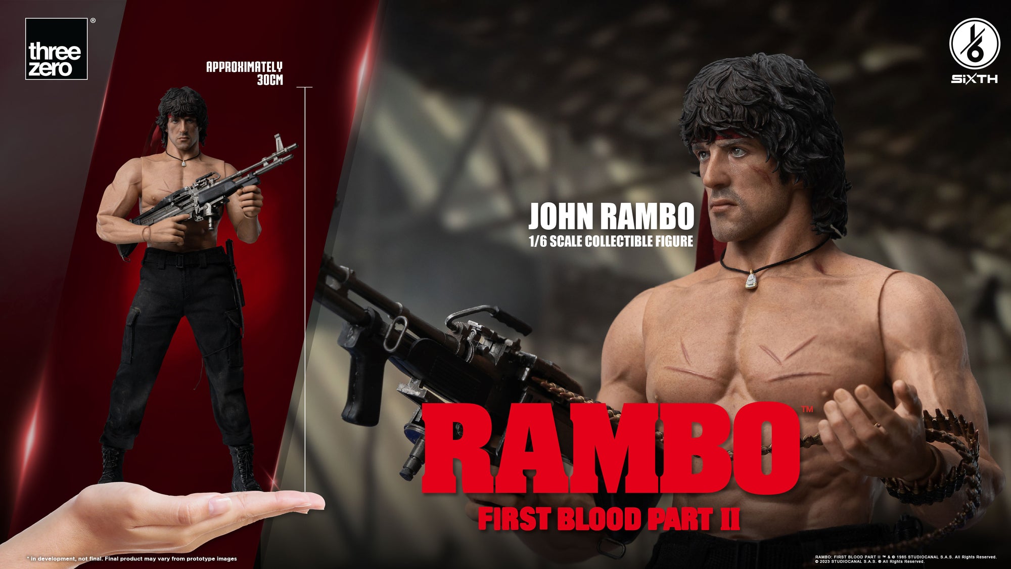 Rambo: First Blood II - John Rambo 1/6 Scale Figure