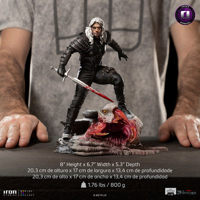 The Witcher - Geralt of Rivia (Henry Cavill) BDS Art Scale 1/10