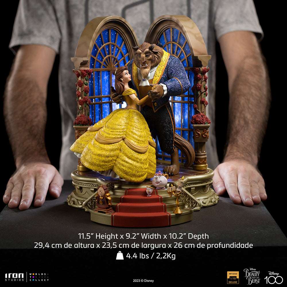 Beauty & The Beast Deluxe 1/10 Art Scale Statue