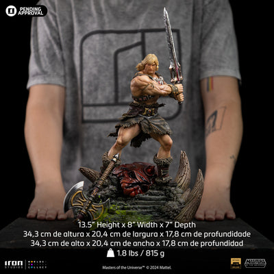 Masters of the Universe - He-Man Unleashed Deluxe Art Scale 1/10
