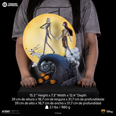Nightmare Before Christmas - Jack & Sally Deluxe Art Scale 1/10