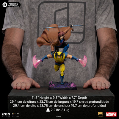 X-Men '97 - Gambit & Wolverine Art Scale 1/10
