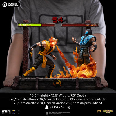 Mortal Kombat - Scorpion Fatality Deluxe Art Scale 1/10