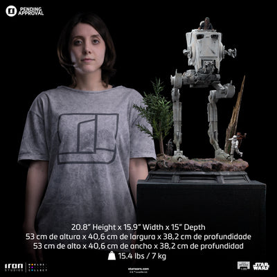 ROTJ - AT-ST and Chewbacca Demi Scale 1/20