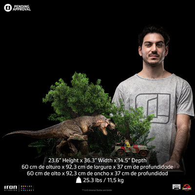 Jurassic Park - T-Rex Chase Demi Art Scale 1/20