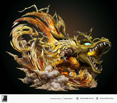 SSJ3 Goku Dragon Fist S Statue